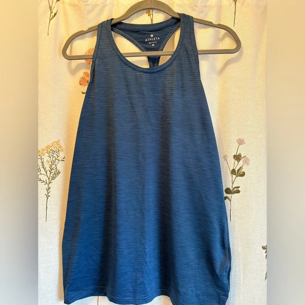 Athleta Blue Performance Tank - Picture 2 of 6